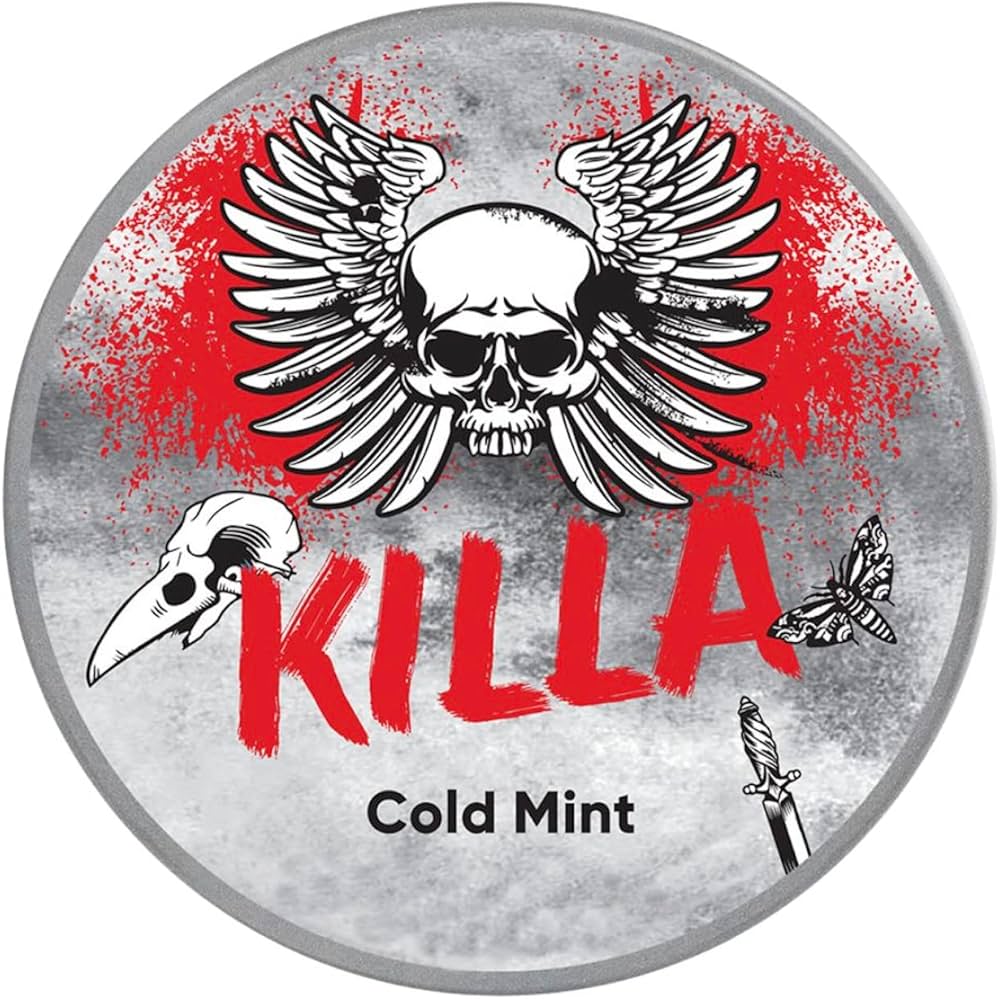 Killa Cold Mint Extra Strong All White